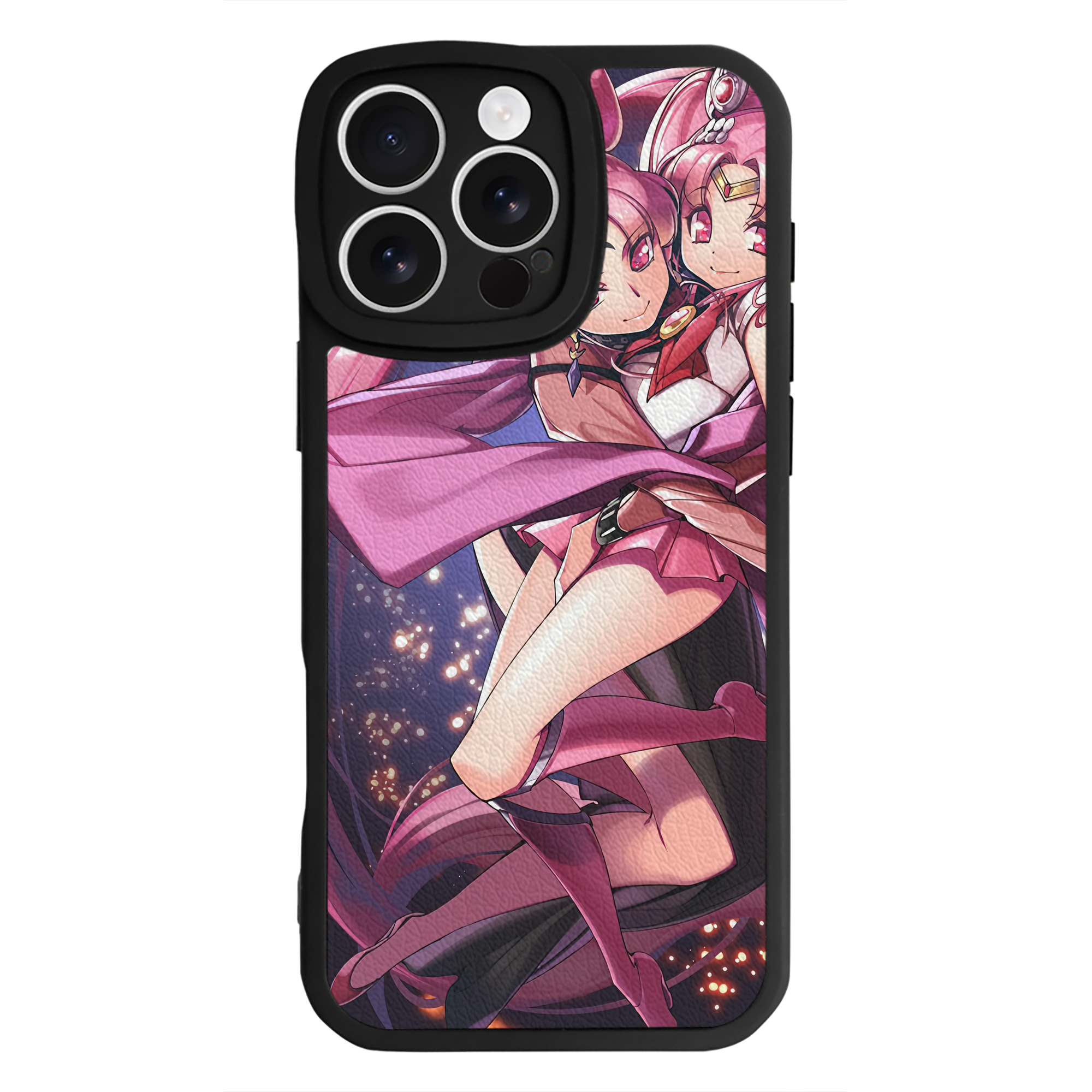 （画像用） 美少女戦士セーラームーン Sailor Moon 【iPhone 16シリーズ対応】シリコンスマホケース（レザー調） 材質：シリコン